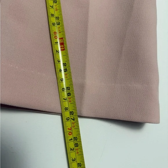 Ann Taylor Factory Light Pink Tie Front Trousers Size 8 - Picture 5 of 9